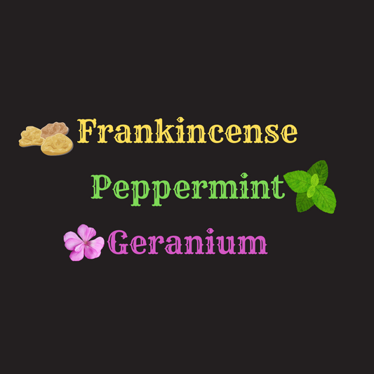 Frankincense, Peppermint, Geranium Bath Soak